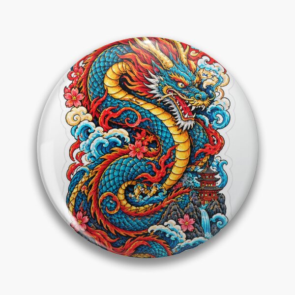 Item preview, Japanese Dragon Art designed and sold by GussieGerman.