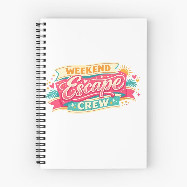 Item preview, Weekend Escape Crew Retro Vacation Friends Getaway Travel Design designed and sold by inkoutninja.