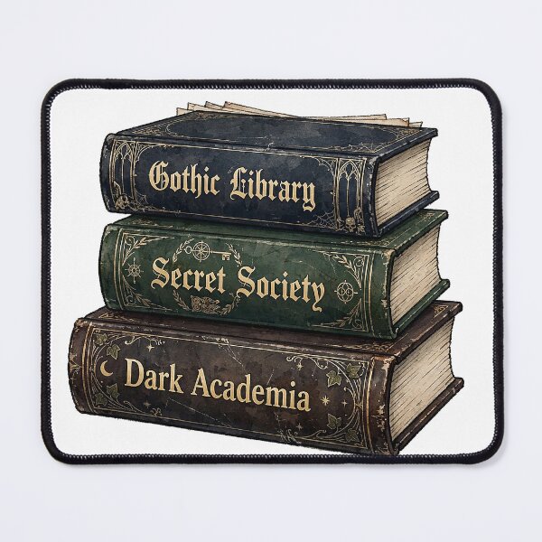 Item preview, Dark Academia Books Stack - Gothic Library Secret Society Books Sticker designed and sold by Raju-Creative.