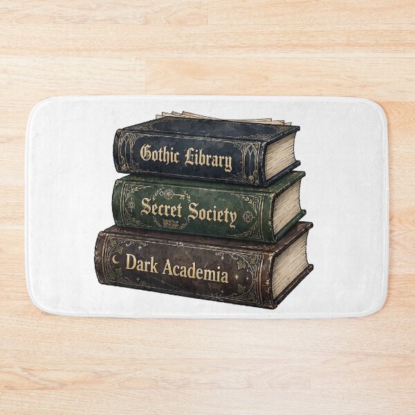 Item preview, Dark Academia Books Stack - Gothic Library Secret Society Books Sticker designed and sold by Raju-Creative.