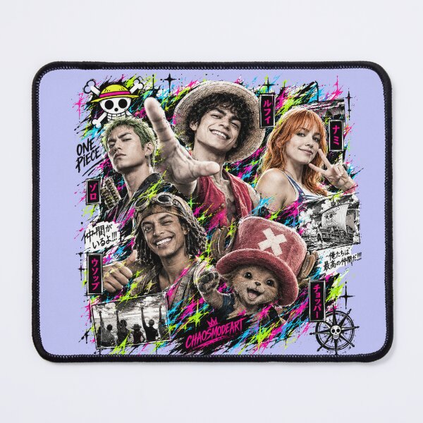 Item preview, Live Action Pirate Crew Cyber Movie Poster designed and sold by ChaosModeArt.