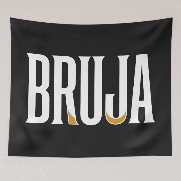 Item preview, Bruja Typography Apparel Graphic designed and sold by SplashTastic.