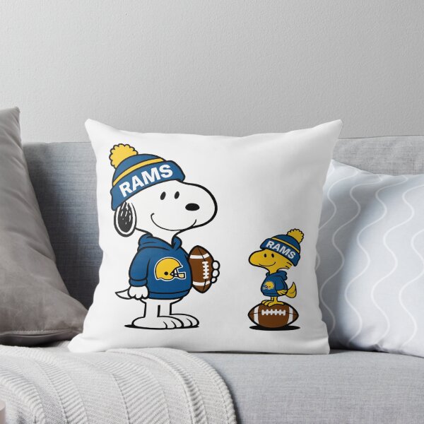 Item preview, Snoopy & Woodstock Los Angeles Rams Football Retro F857 designed and sold by GLUVY-THEME.