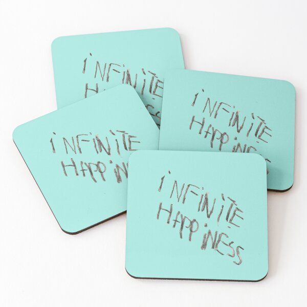 Item preview, Infinite Happiness Chalk Quote designed and sold by RawChalkPoetry.
