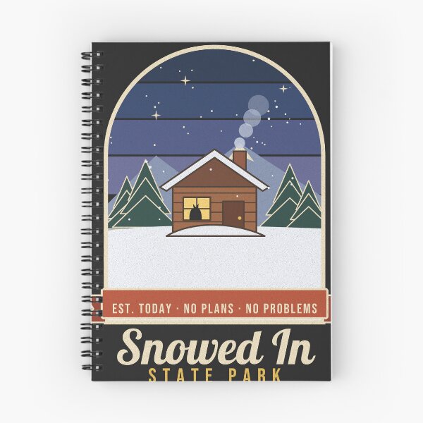 Item preview, Snowed In State Park Cozy Winter Cabin designed and sold by somebasic.
