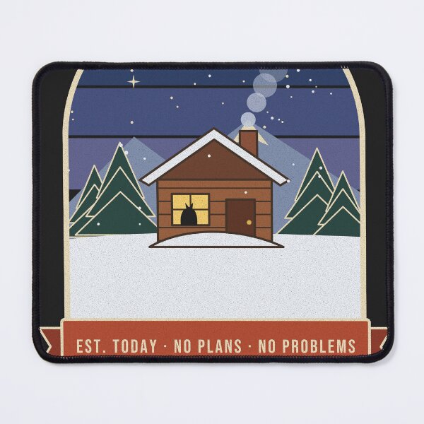 Item preview, Snowed In State Park Cozy Winter Cabin designed and sold by somebasic.