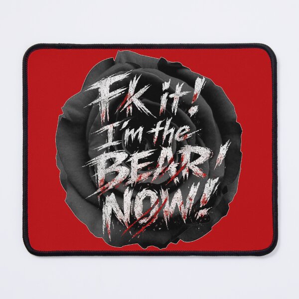 Item preview, FK it! I'm the Bear Now! Rose - Postcard designed and sold by LCAustralia.