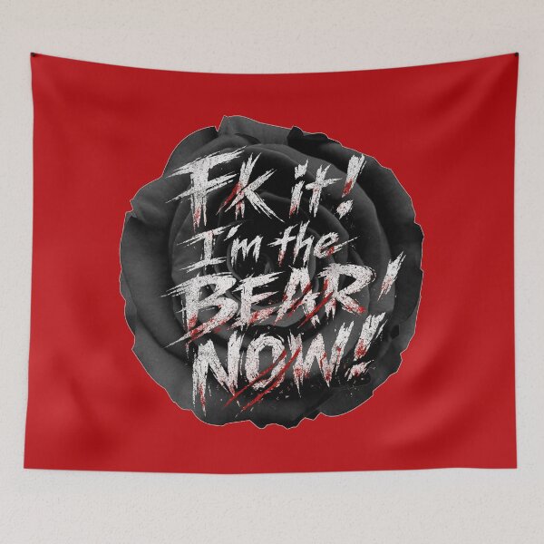 Item preview, FK it! I'm the Bear Now! Rose - Postcard designed and sold by LCAustralia.