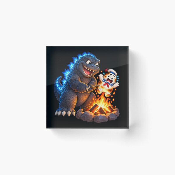 Item preview, Godzilla Marshmallow designed and sold by Peel Culture .