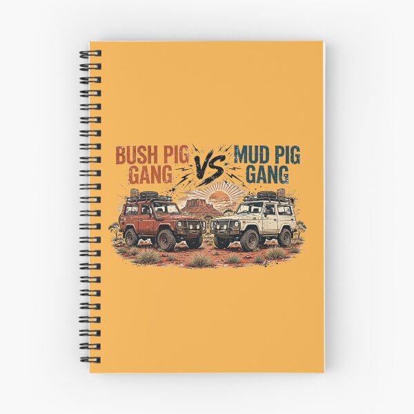 Item preview, Bush Vs Mud Pig Gang Showdown Outback Sunset designed and sold by Yellowriversss.