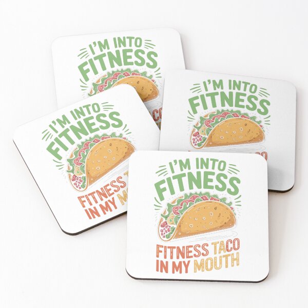 Item preview, I'm Not Into Fitness - Just Tacos designed and sold by Peter Stawicki.