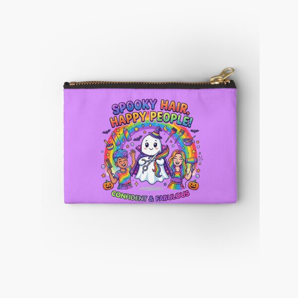 Item preview, Spooky Hair Happy People LGBTQ Rainbow Ghost Salon Art designed and sold by Im-Ara.