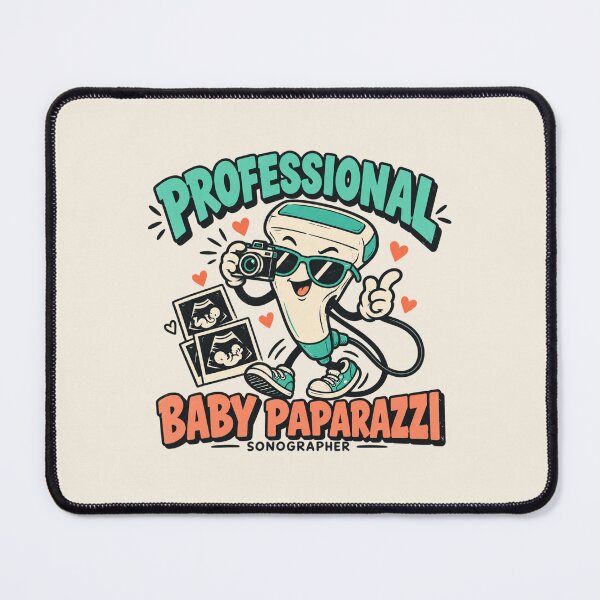 Item preview, Professional Baby Paparazzi Funny Sonographer Ultrasound Tech designed and sold by Popstudio85.