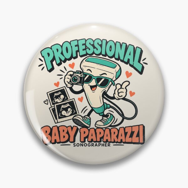 Artikelvorschau, Professioneller Baby-Paparazzi, lustiger Sonograf, Ultraschalltechniker entworfen und verkauft von Popstudio85.