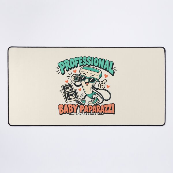 Item preview, Professional Baby Paparazzi Funny Sonographer Ultrasound Tech designed and sold by Popstudio85.