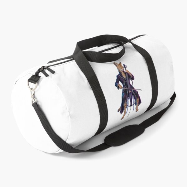 Item preview, Serval Electric Cellist in Violet and Cyan designed and sold by Mono.fi Studios.