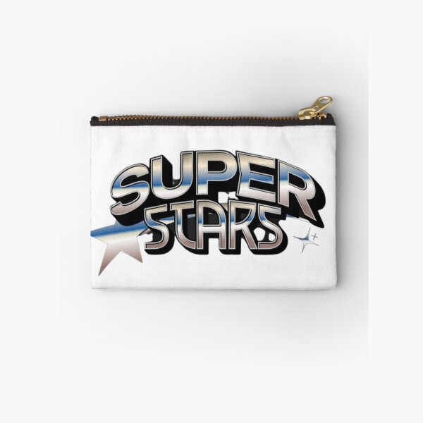Item preview,  Super Stars – Retro Y2K Chrome Logo designed and sold by MindMess Studio.