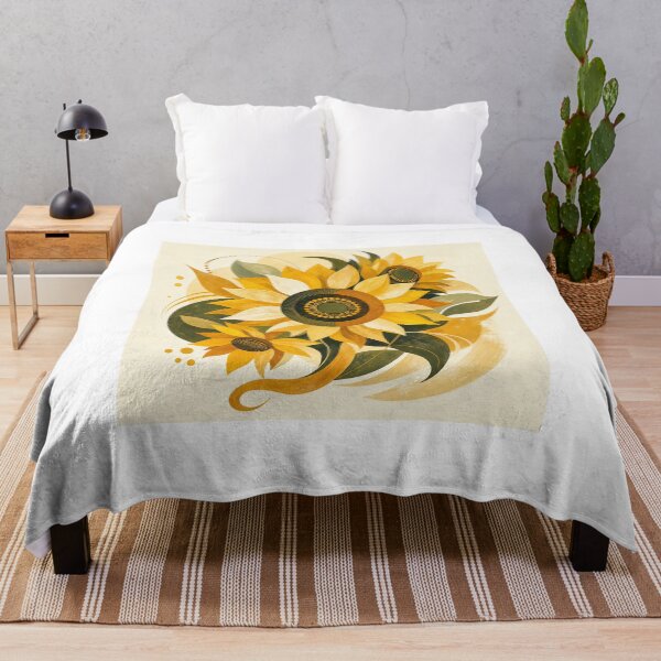 Item preview, Beautiful Golden Sunflower – Floral Nature Art for Flower Lovers designed and sold by GoodPlaceToShop.