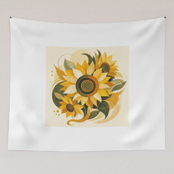 Item preview, Beautiful Golden Sunflower – Floral Nature Art for Flower Lovers designed and sold by GoodPlaceToShop.