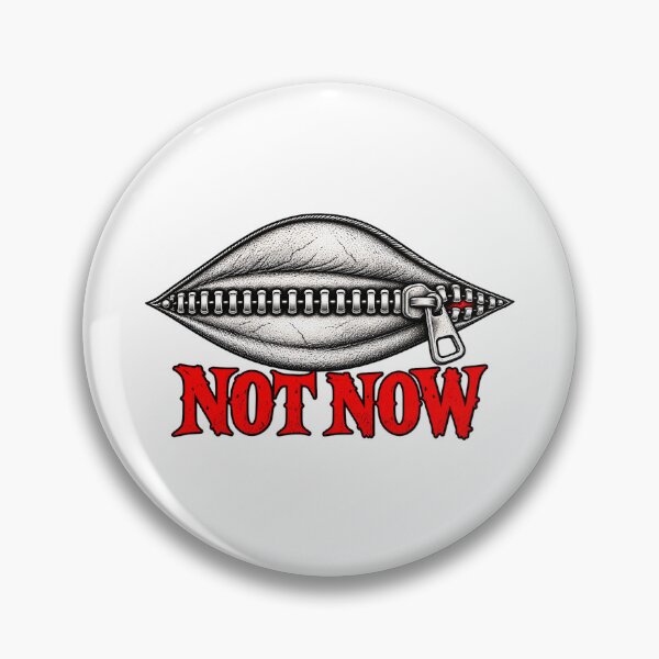 Item preview, Not Now - Nearly Closed Zipper Eye designed and sold by Digipeel.