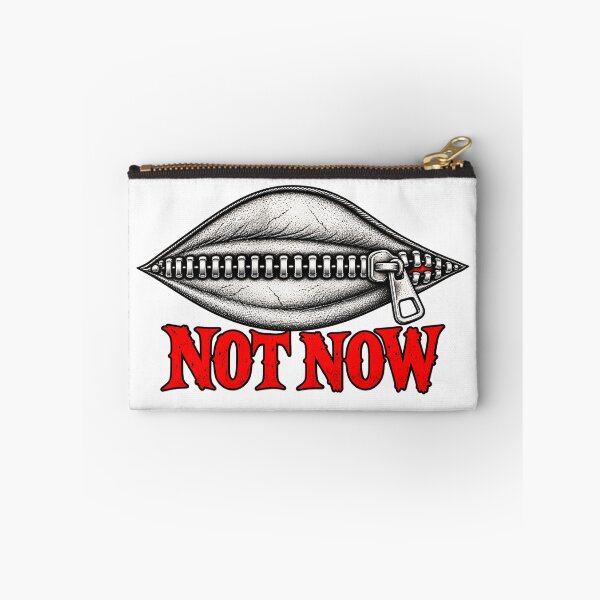 Item preview, Not Now - Nearly Closed Zipper Eye designed and sold by Digipeel.