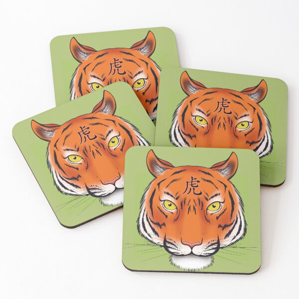 Item preview, Chinese Zodiac Tiger - Bold Year of the Tiger Portrait designed and sold by Flemetharya.