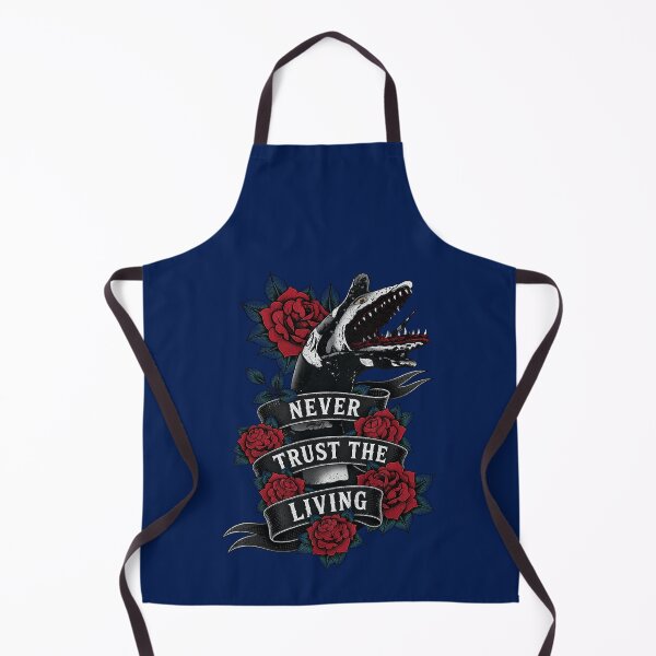 Item preview, Never Trust The Living Gothic Heart Emblem designed and sold by kimberlyhol.
