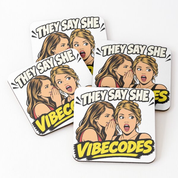 Item preview, They Say She Vibecodes designed and sold by WorldEngine.