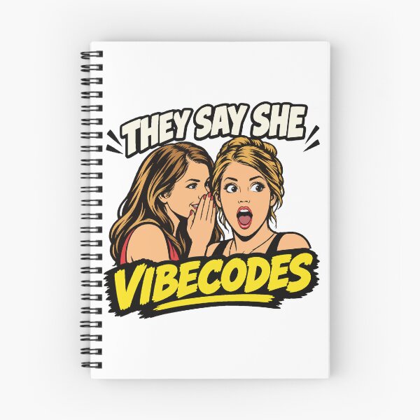 Item preview, They Say She Vibecodes designed and sold by WorldEngine.