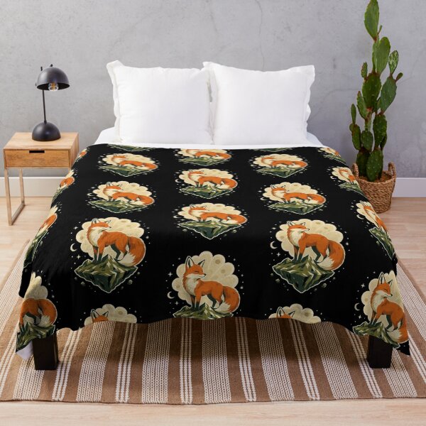 Item preview, Celestial Fox On Floating Island designed and sold by Dogandesighn.