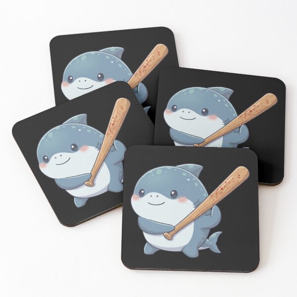 Item preview, Cute but Dangerous Shark designed and sold by Nature's Chibis.