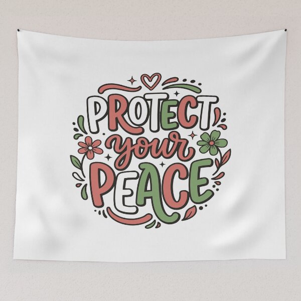 Item preview, protect your peace designed and sold by ManikRaja.
