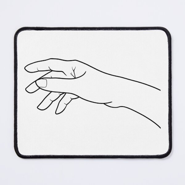 Item preview, Minimalist Line Drawing Hand Reaching Out designed and sold by salinsiree.