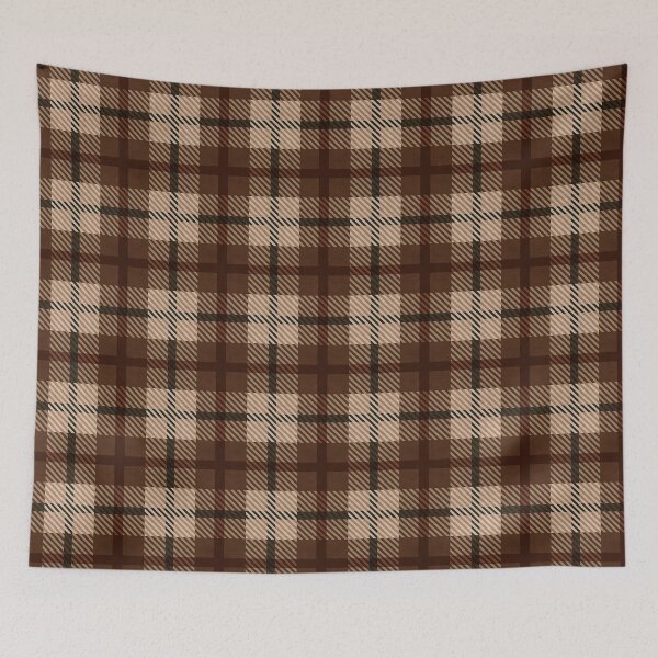 Item preview, Classic Brown and Tan Plaid – Cozy Neutral Tartan Pattern designed and sold by BHDigitalArt.