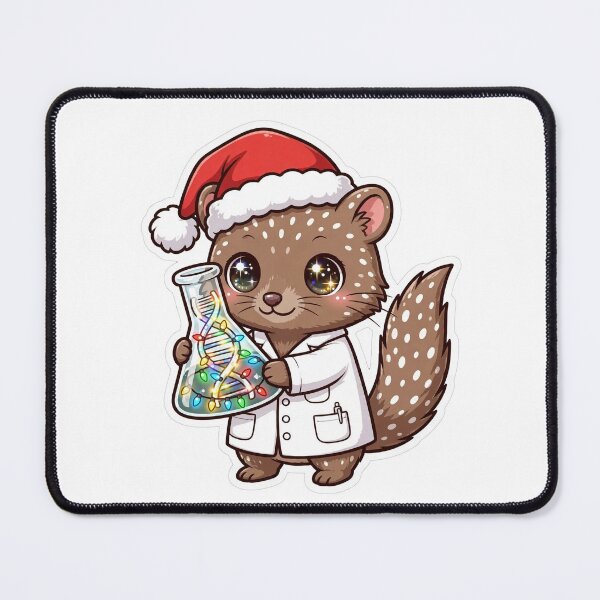 Item preview, Santa Quoll DNA Christmas Light Flask designed and sold by Wildlife-Walk.