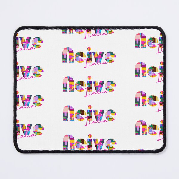 Item preview, Neive, Cuneo, Italy, Italia, colorful typography design for travellers designed and sold by Wanderful-roads.