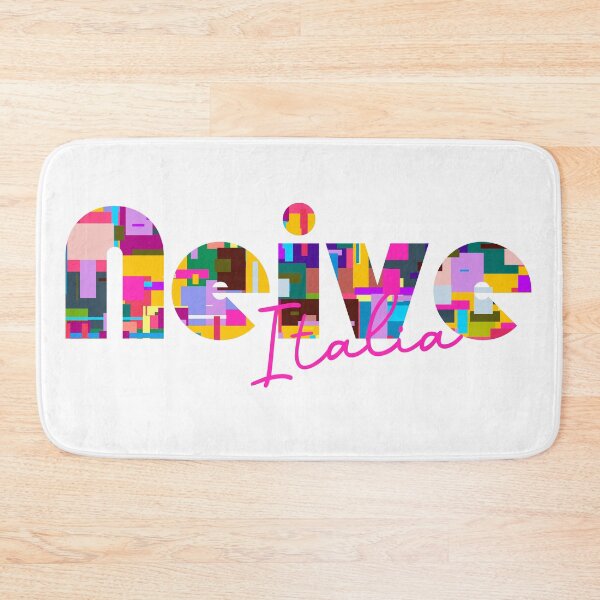 Item preview, Neive, Cuneo, Italy, Italia, colorful typography design for travellers designed and sold by Wanderful-roads.