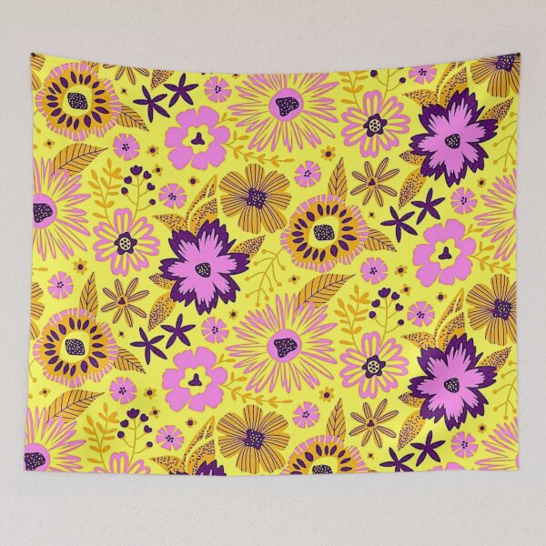 Item preview, Groovy Flowers designed and sold by ViaARTfactory.