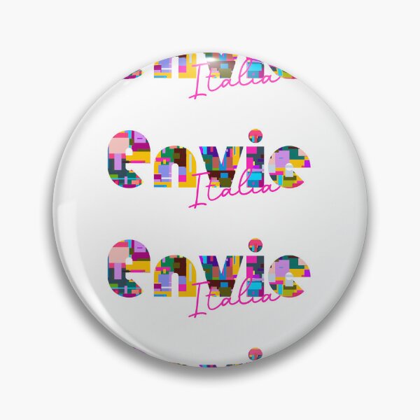 Item preview, Envie, Cuneo, Italy, Italia, colorful typography design for travellers designed and sold by Wanderful-roads.