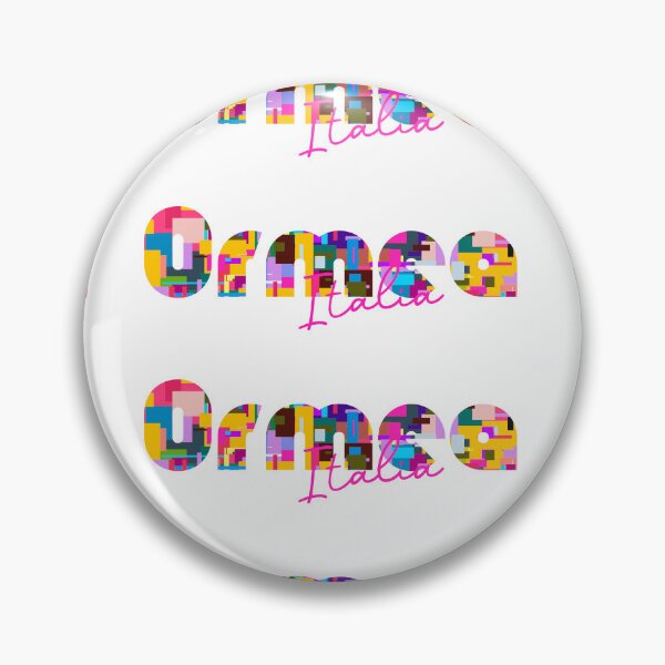Item preview, Ormea, Cuneo, Italy, Italia, colorful typography design for travellers designed and sold by Wanderful-roads.
