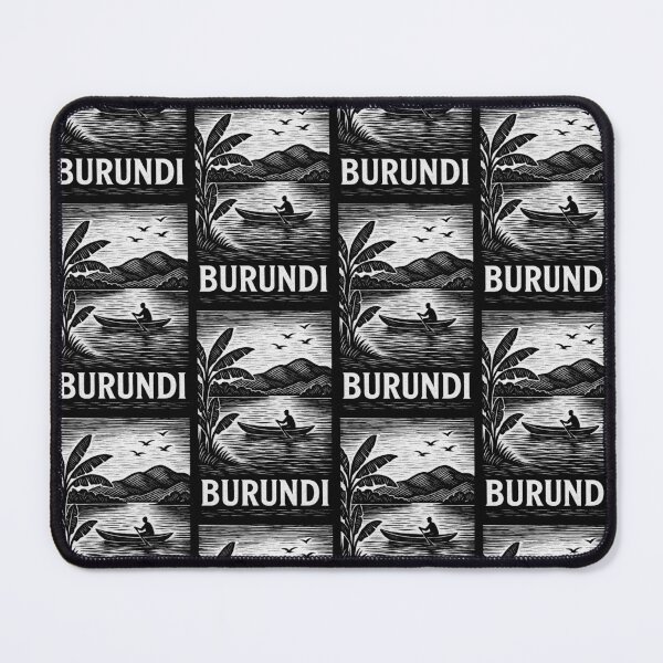 Item preview, Burundi Linocut Style designed and sold by Thistle-TShop.