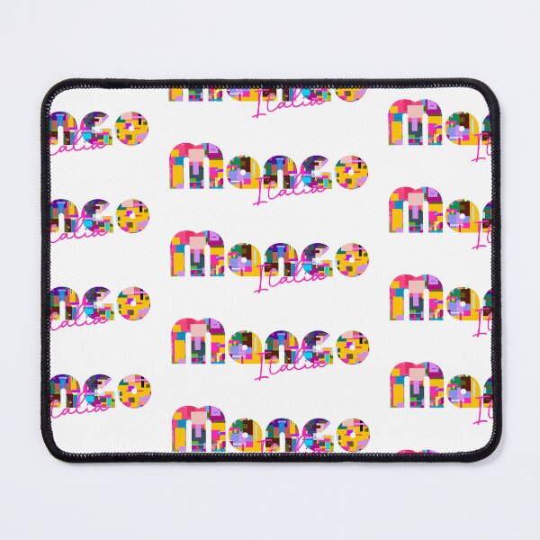 Item preview, Mango, Cuneo, Italy, Italia, colorful typography design for travellers designed and sold by Wanderful-roads.