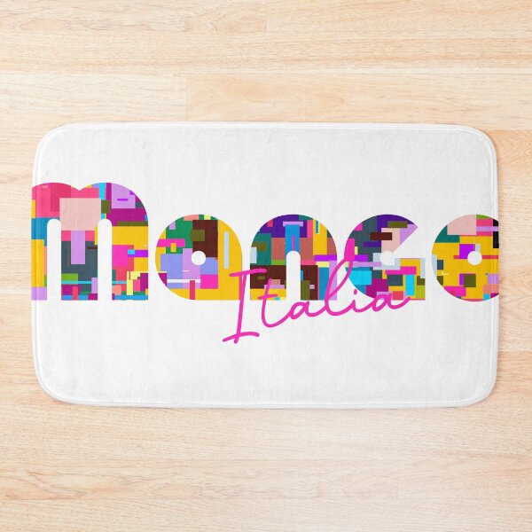 Item preview, Mango, Cuneo, Italy, Italia, colorful typography design for travellers designed and sold by Wanderful-roads.