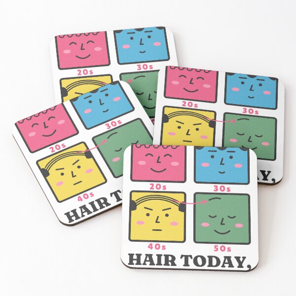 Item preview, Hair Today Gone Tomorrow Funny Bald Dad Joke designed and sold by somebasic.