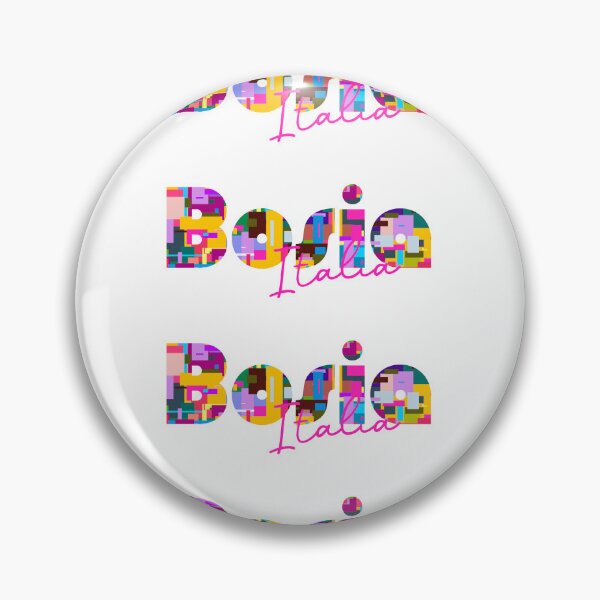 Item preview, Bosia, Cuneo, Italy, Italia, colorful typography design for travellers designed and sold by Wanderful-roads.