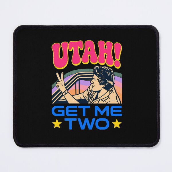 Item preview, Utah Get Me Two 90s Surf Action Quote designed and sold by kimberlyhol.