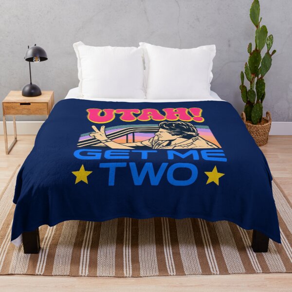 Item preview, Utah Get Me Two 90s Surf Action Quote designed and sold by kimberlyhol.
