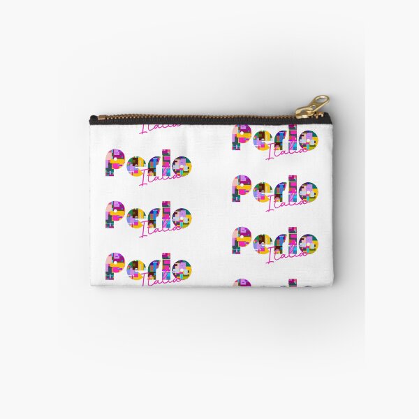 Item preview, Perlo, Cuneo, Italy, Italia, colorful typography design for travellers designed and sold by Wanderful-roads.