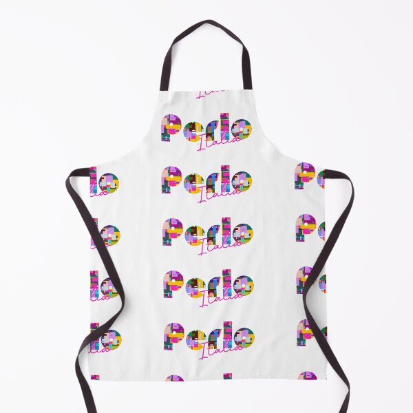 Item preview, Perlo, Cuneo, Italy, Italia, colorful typography design for travellers designed and sold by Wanderful-roads.