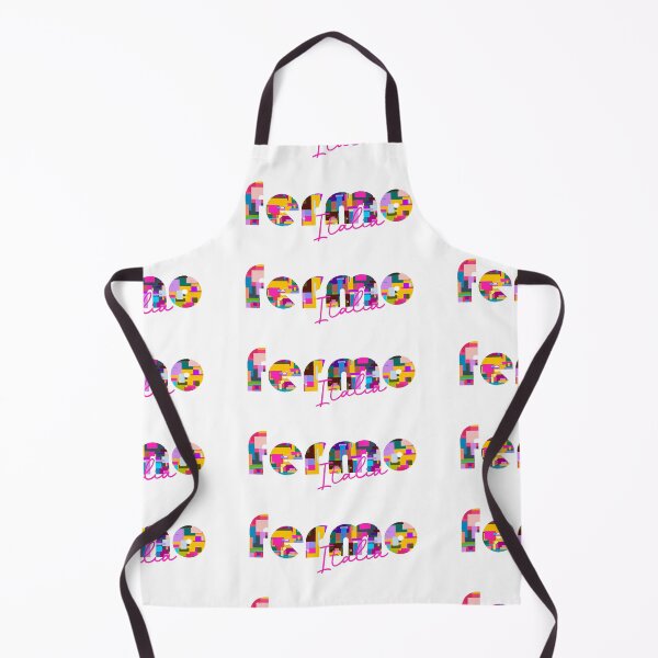Item preview, Fermo, Italy, Italia, colorful typography design for travellers designed and sold by Wanderful-roads.